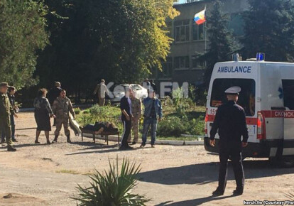 По сообщениям СМИ, в керченском колледже совершена попытка захвата заложников