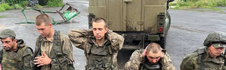 Наркоман, осетин,  офіцер, "потомок казаков" та мобілізований з "ДНР": Воїни "Азову" взяли у полон п'ятьох окупантів