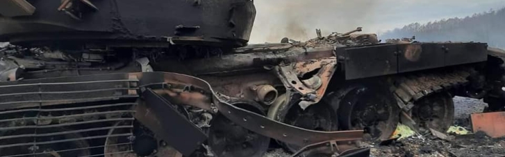 Столичний холдинг пообіцяв виплатити кожному по $1000 за спалений танк окупантів у Києві та області
