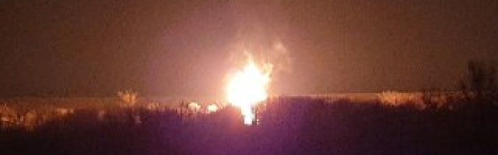 В оккупированном Лутугином в Луганской области взорвался магистральный газопровод