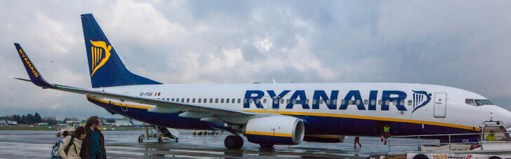Ryanair хочет стать главным инвестором Украины после соглашения об открытом небе с ЕС