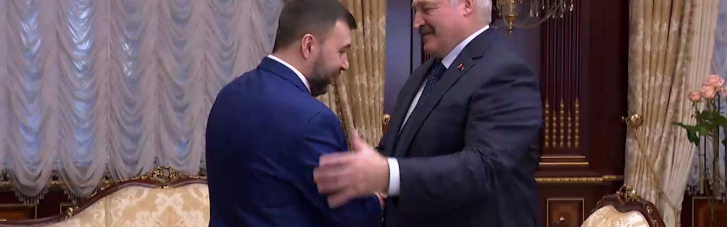 Лукашенко зустрівся з Пушиліним та запропонував допомогу "ДНР" (ВІДЕО)
