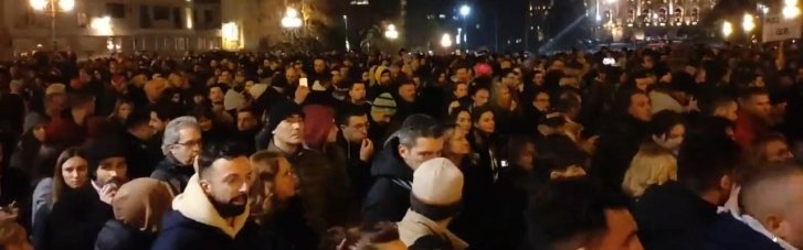 У Сербії спалахнули протести проти виборів, на яких переміг Вучич