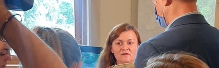 Скандальная Ирма Крат напала на Потураева во время брифинга в Раде (ФОТО, ВИДЕО)
