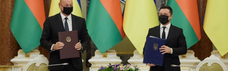 Визит президента Азербайджана в Украину: стороны подписали декларацию об углублении партнерства
