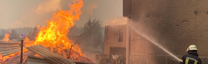 ВСК назвала причины масштабных пожаров на Луганщине в 2020 году