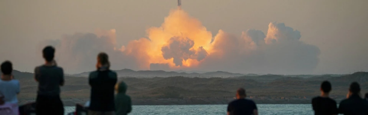 Вторая попытка запуска ракеты Starship космической компании Илона Маска завершилась неудачей (ВИДЕО)