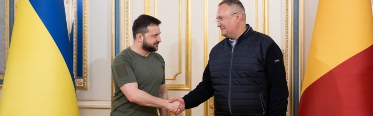 Зеленський зустрівся з прем'єром Румунії та закликав вийти на новий рівень відносин