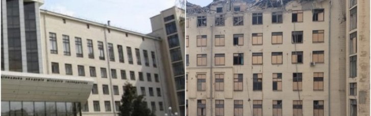 Утренний обстрел Харькова: ракета разрушила университет, 5 человек ранены (ФОТО)