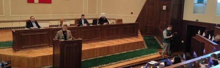 Депутати Волинської облради одностайно заборонили УПЦ МП