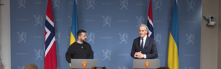 Візит Зеленського до Осло: прем'єр Норвегії оголосив про додаткову допомогу Україні