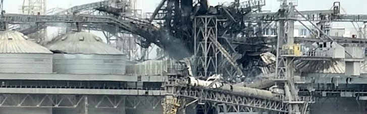 Удар по Одесской области: в порту Черноморска уничтожено 60 тыс. тонн зерна