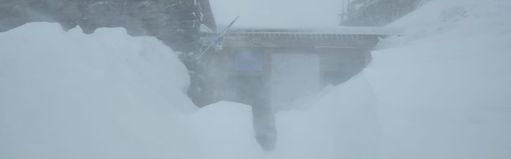 Мороз і хуртовина: посеред весни Карпати засипає снігом (ВІДЕО)