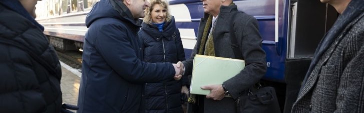 В Киев с визитом прибыл президент Швейцарии