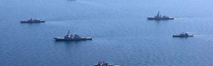 Россия держит в Черном море 8 кораблей и ни одного ракетоносителя