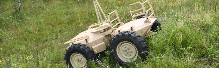 Позитив недели. Украинский робот Camel с боевым модулем прошел ходовые испытания