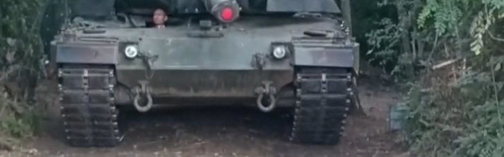 Українські Leopard 2А4 оснастили динамічним захистом (ВІДЕО)