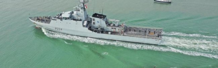 У Чорне море увійшов британський військовий корабель: прямує до Одеси (ВІДЕО)