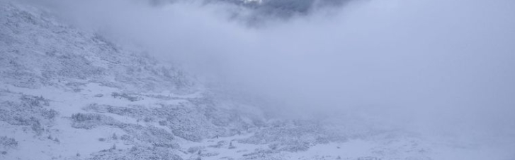 У Карпатах снігопади: туристів закликають не ходити у гори