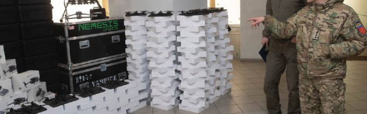 Кличко передал 112 бригаде ТрО Киева почти 500 дронов от громады столицы
