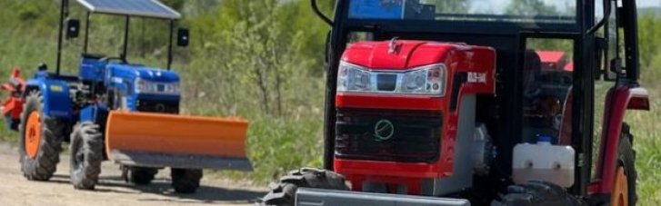 В Украине опробовали первый электротрактор
