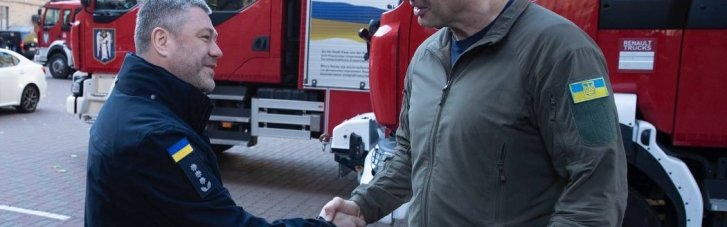Кличко: Еще три пожарных авто от международных партнеров заступают на дежурство в столице