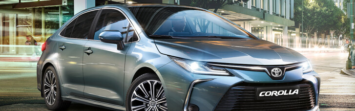 В Украине начали принимать предварительные заказы на Toyota Corolla нового поколения
