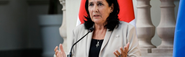Президент Грузії остаточно виключила помилування Саакашвілі