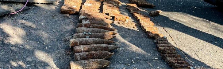 В Черкасской области нашли 200 снарядов времен Второй мировой войны (ФОТО)