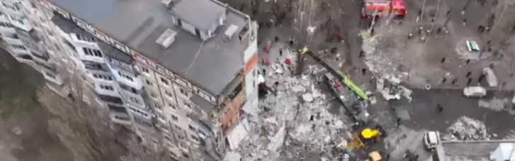 В Одессе больше пропавших после удара дроном по многоэтажке, чем считали ранее