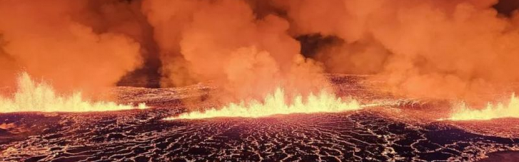 На південному заході Ісландії — виверження вулкана: людей евакуювали, курорт закрили (ФОТО)