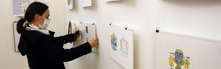 В конкурсе эскизов Большого герба Украины принимают участие более 110 работ (ФОТО)