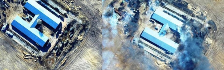 Украинские войска уничтожили склад боеприпасов и топливозаправщики РФ на Черниговщине