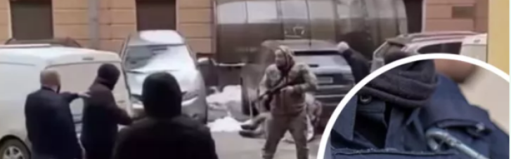В центре Киева возле здания СБУ произошла стрельба: ранен ветеран войны на Донбассе (ФОТО, ВИДЕО)