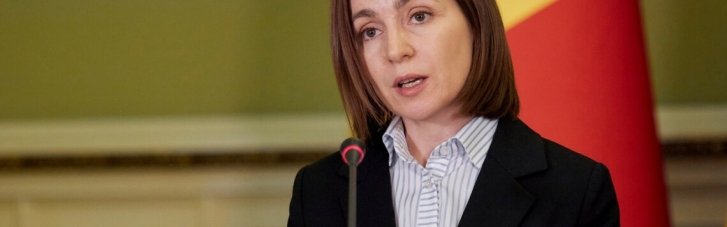 Санду назвала "провокацией" заявление ГУР об атаке на Приднестровье