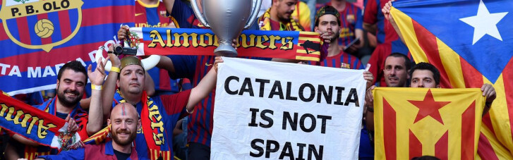Сепаратизм и футбол в Испании. Как каталонские "задницы" работали на независимость