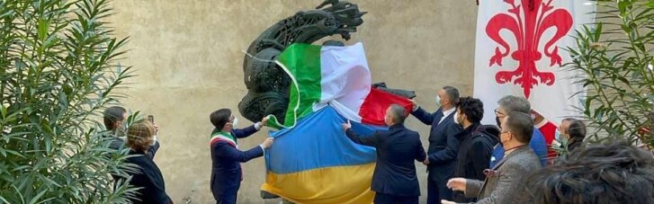 Во Флоренции открыли памятник молодому Тарасу Шевченко