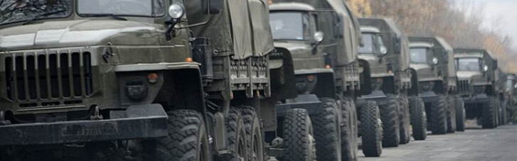 ОБСЄ помітила вантажівки з боєприпасами, наступні на Донбас з РФ (ФОТО)