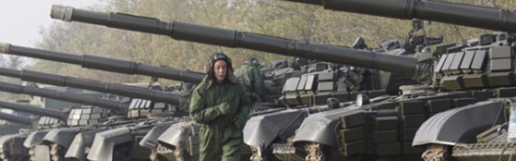 Бои под Красногоровкой. Террористы с танками пытаются продвинуться к Невельскому (КАРТА)