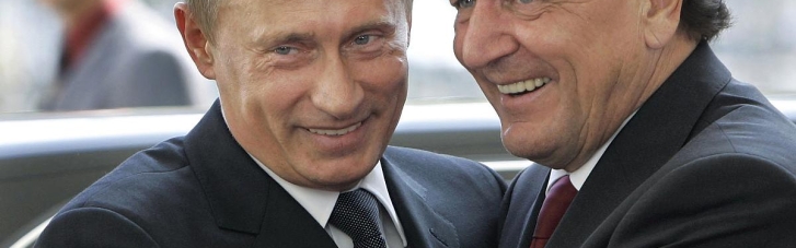 От греха подальше: Шольц отказался сидеть рядом со Шредером из-за Путина