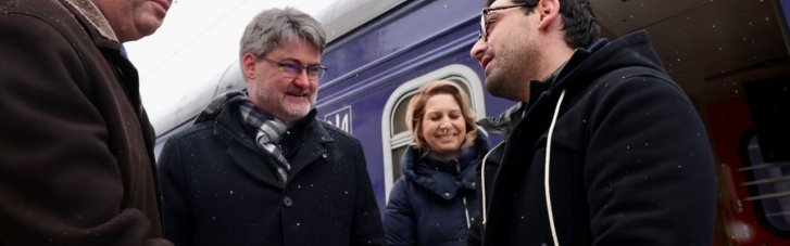 Первый визит в должности: в Украину прибыл министр иностранных дел Франции