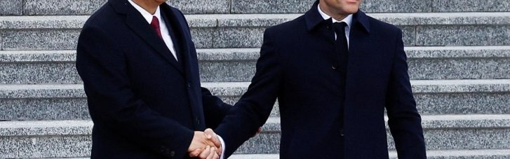 На чому наполягатиме Макрон під час зустрічі із Сі Цзіньпіном: пріоритети Франції