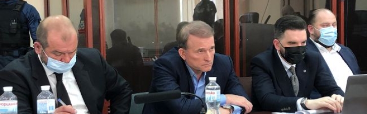 Прокурор просит арестовать Медведчука до 10 июля с альтернативой залога в размере 300 млн грн