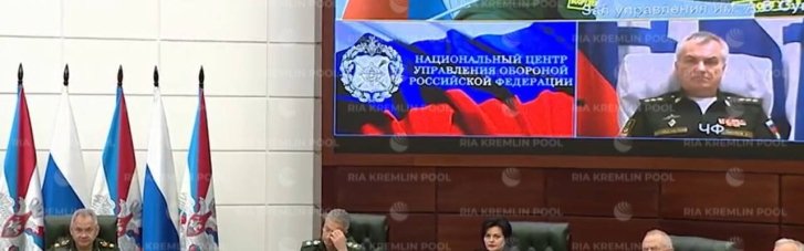 В Кремле отказались говорить, жив ли командующий Черноморского флота России: у Шойгу показали какое-то видео