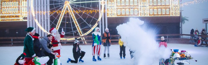 Зимовий Лондон посеред Києва: Osocor Residence відкрив святкову локацію, присвячену дружньому британському місту