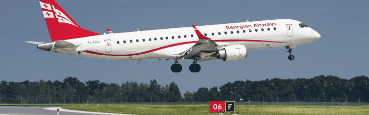 Georgian Airways вирішила відкрити росіянам "вікно" у Європу