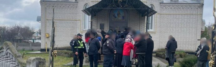 На Київщині під час штовханини між УПЦ МП і ПЦУ помер 61-річний чоловік