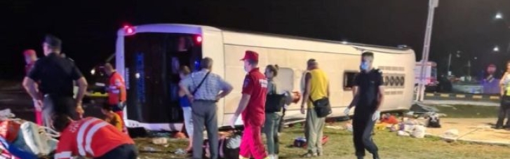У Румунії автобус з українцями потрапив у ДТП: десятки постраждалих
