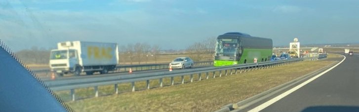 В Польше украинский автобус попал в ДТП