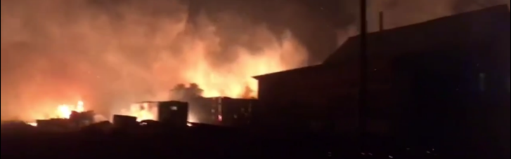 Сразу пять пожаров: в России горит столица Бурятии (ВИДЕО)